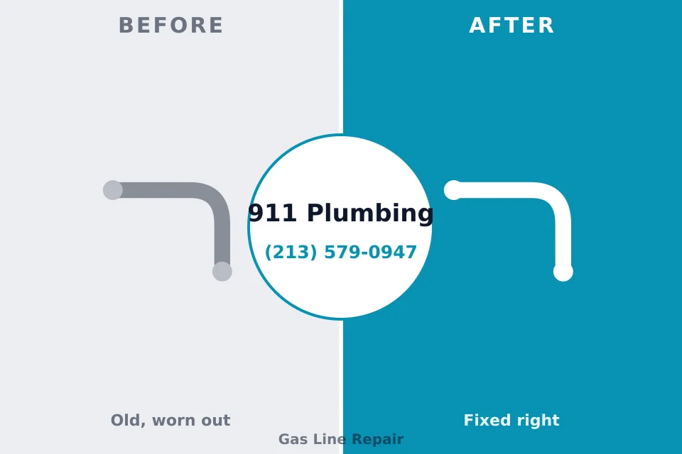 Before and after: plumbing company West Marion, NC